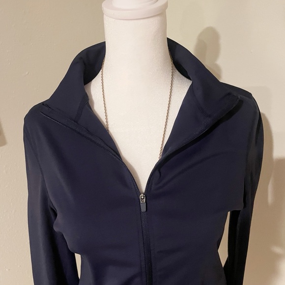 Aralina Navy Long Sleeve Active Jacket - Picture 4 of 4